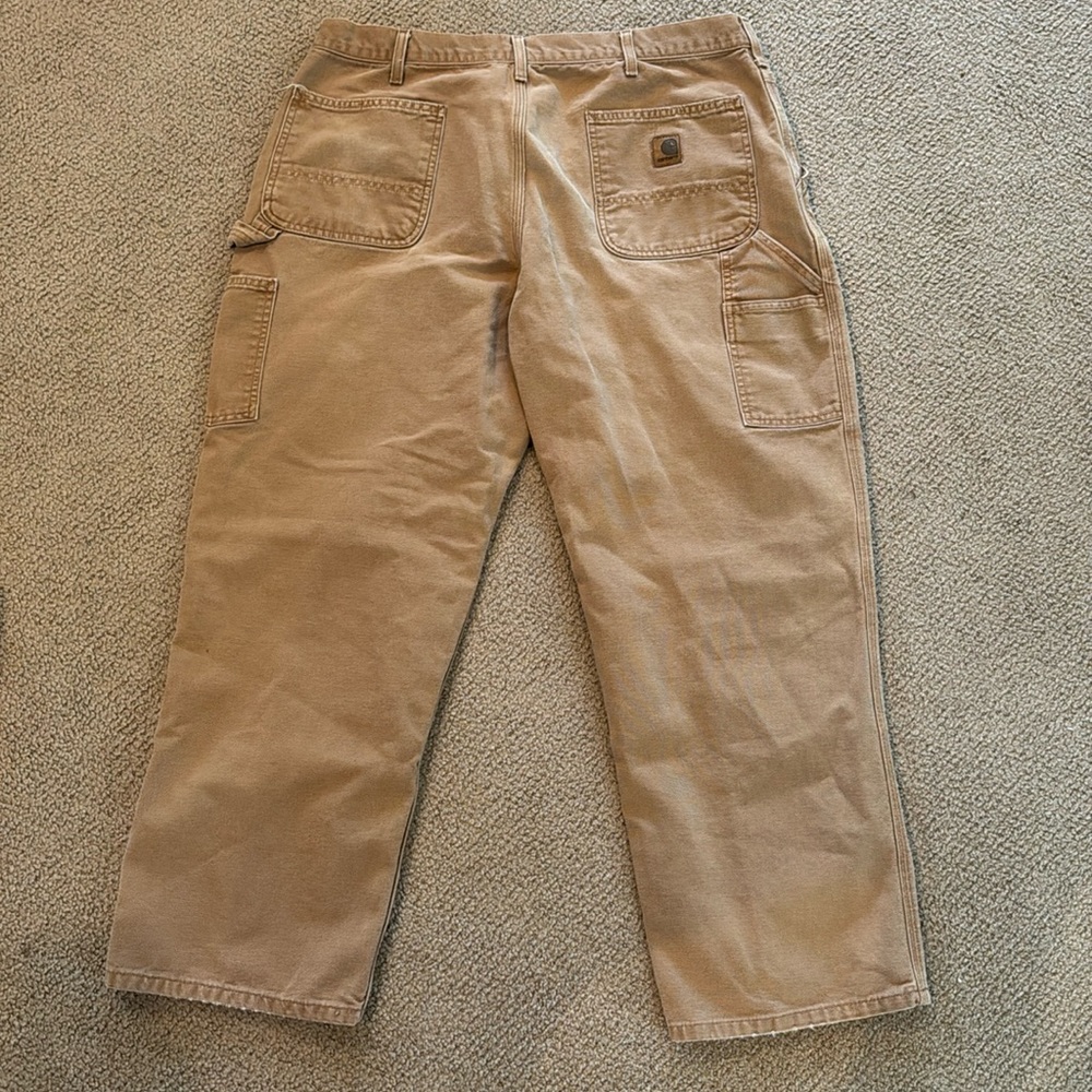 Tan Vintage Carhartt Carpenter Pants